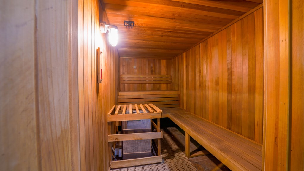 Sauna available 