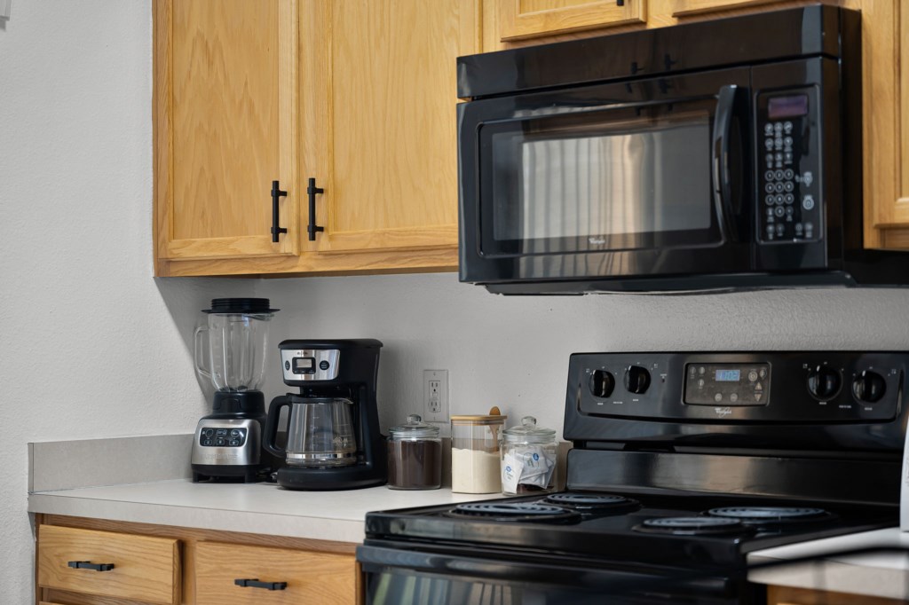 Cozy coffee corner with all your favorites.