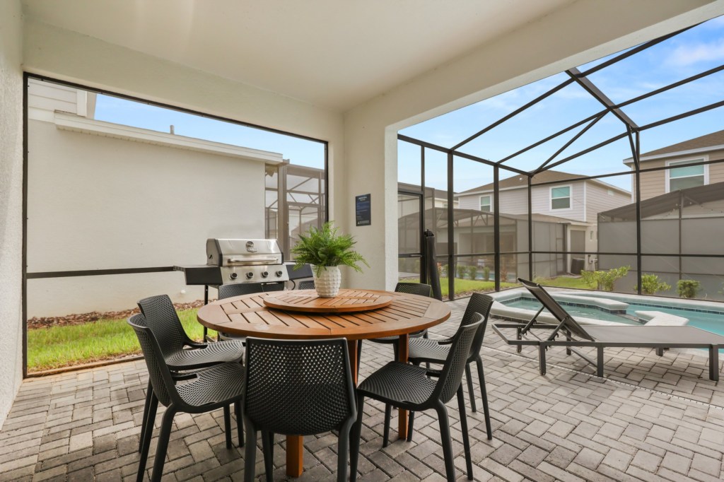 Covered patio