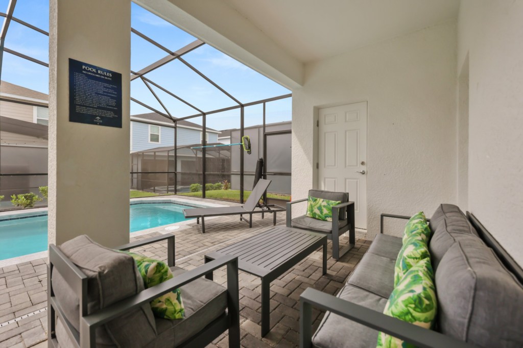 Covered patio