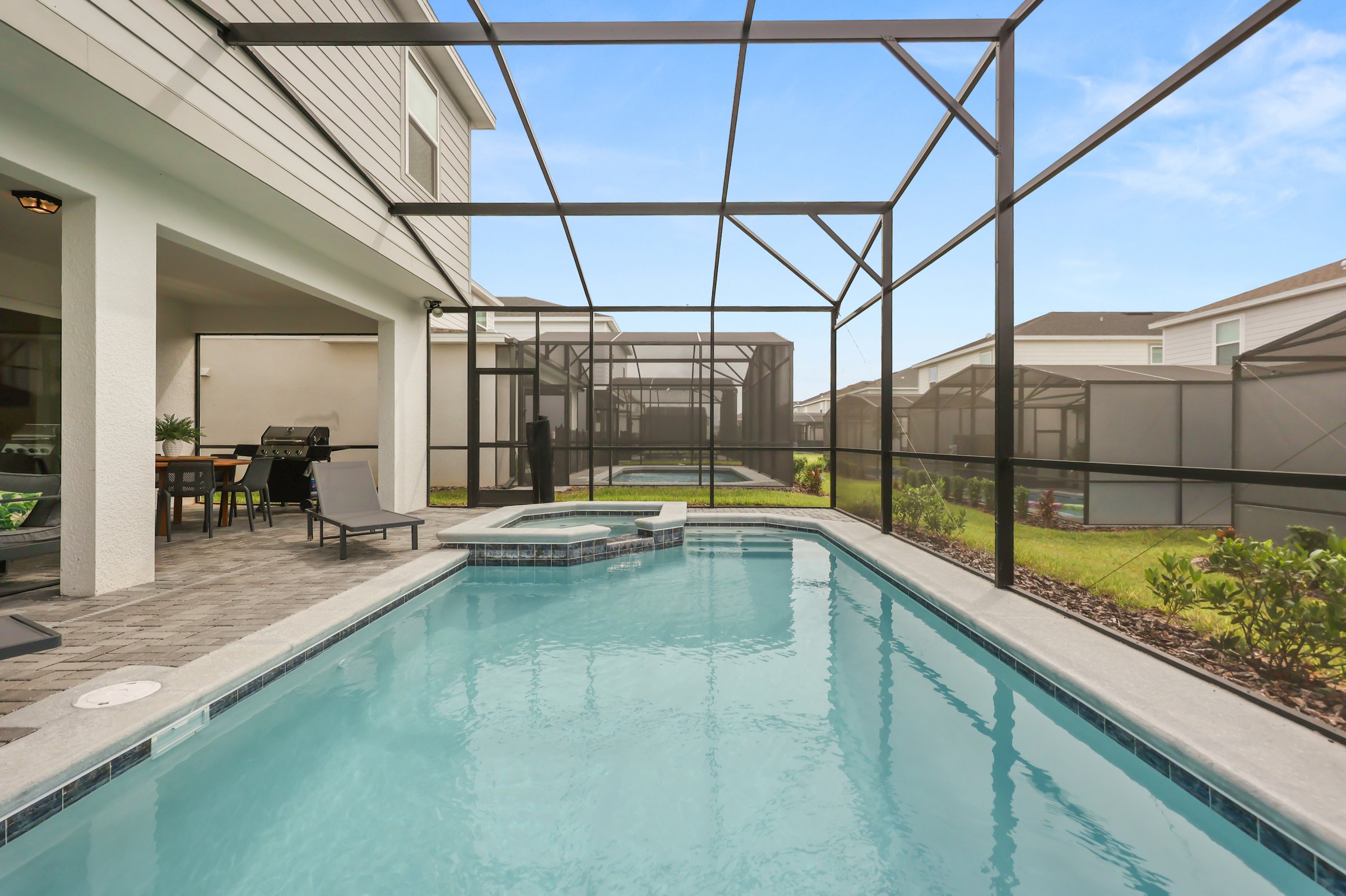 Private pool & spa — 15794 Cape Coral Loop, photo 34 of 87