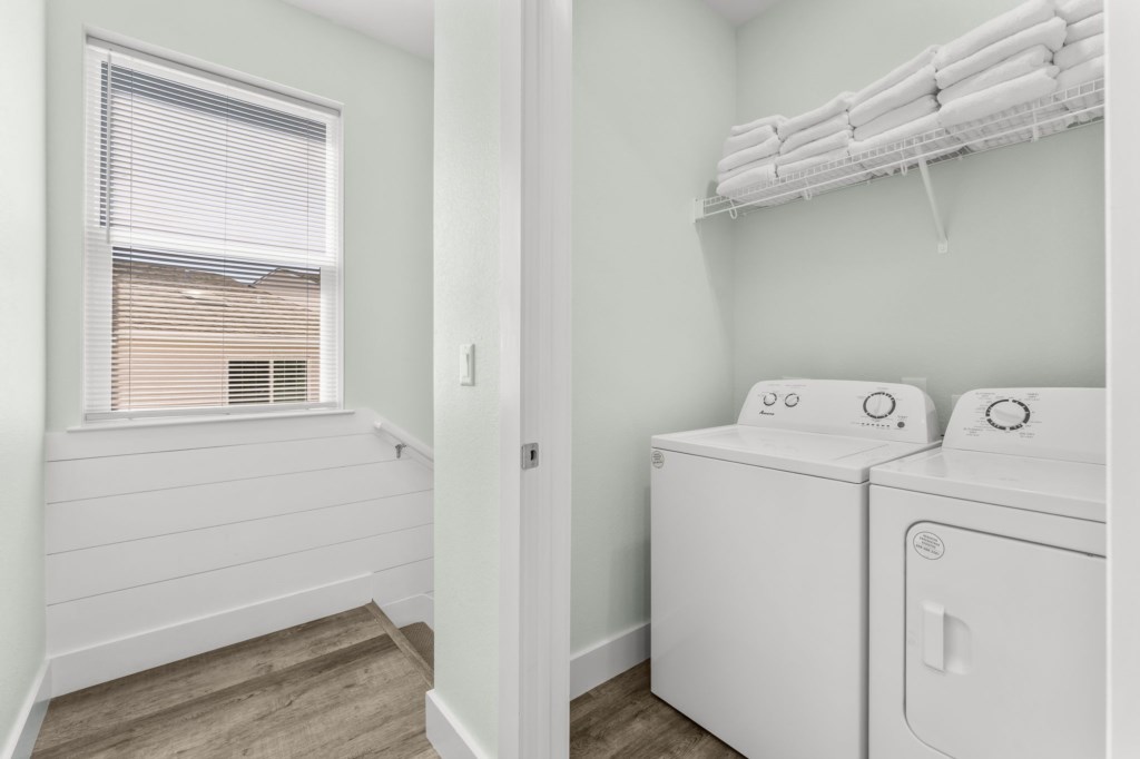 Laundry on level 1