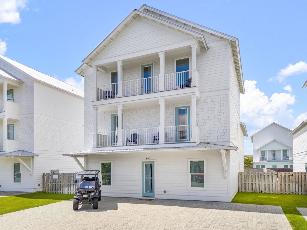 Ellis Sands comes with an LSV for quick trips to the beach