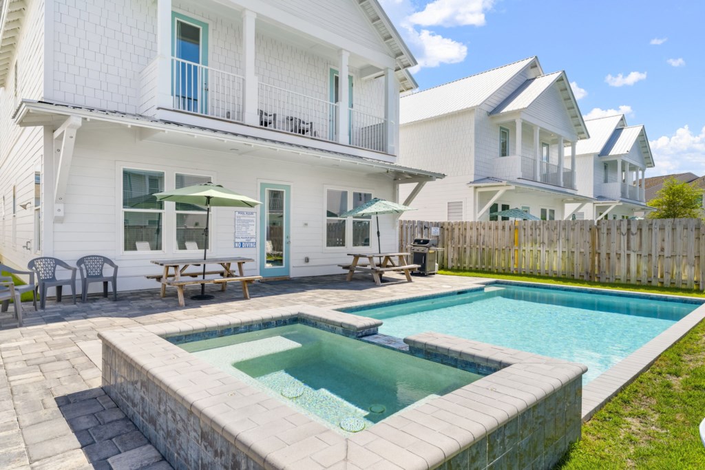 Backyard and Pool