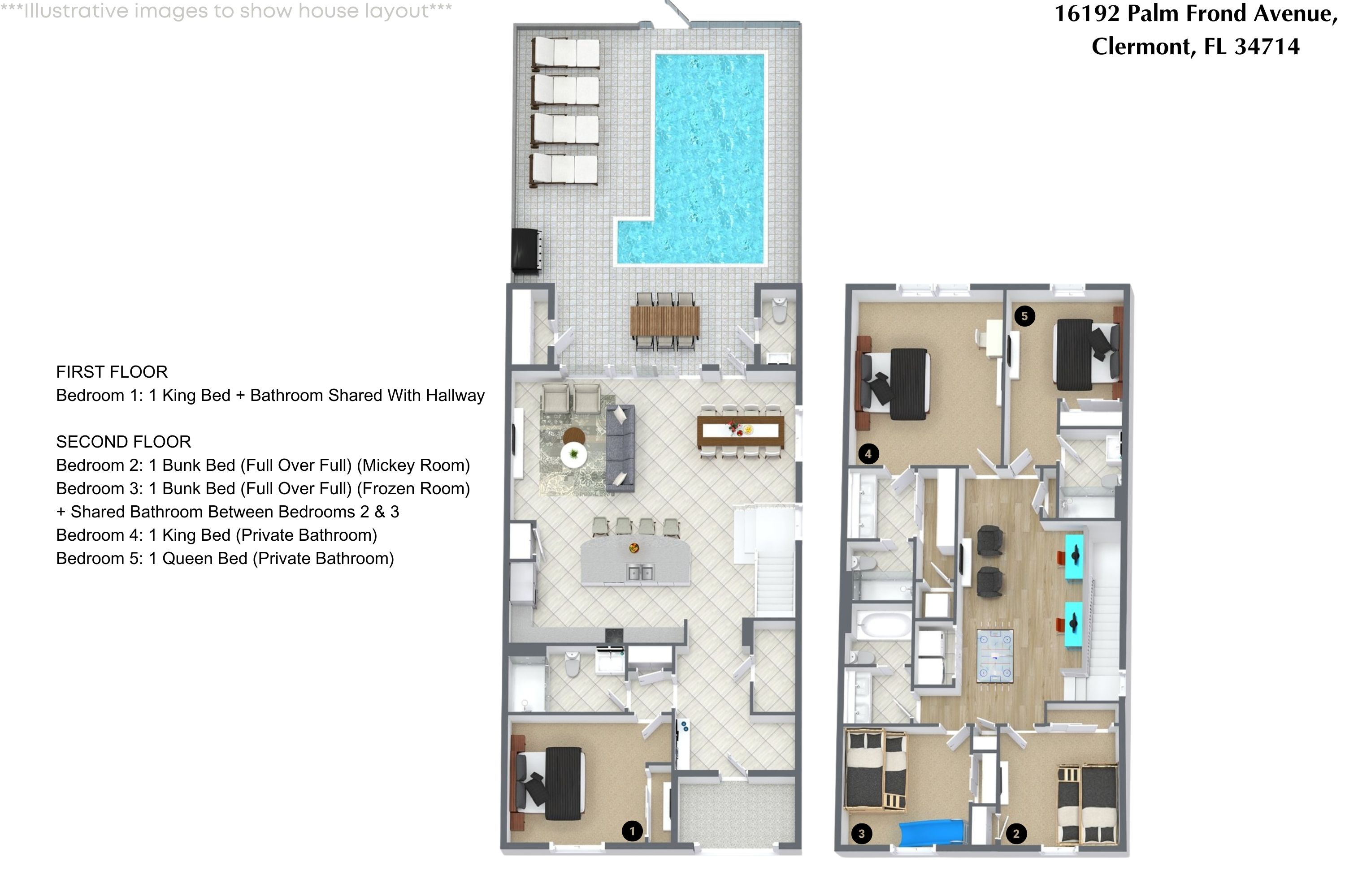 5 bedroom vacation townhouse at Windsor Cay - Image 77