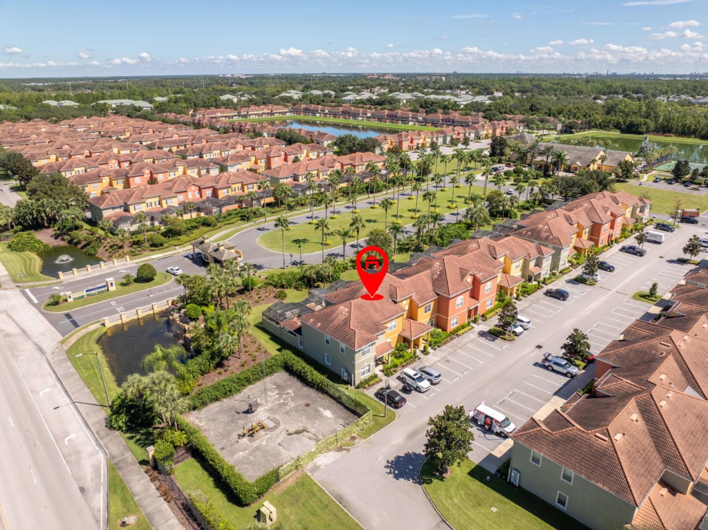 Walkable to the clubhouse