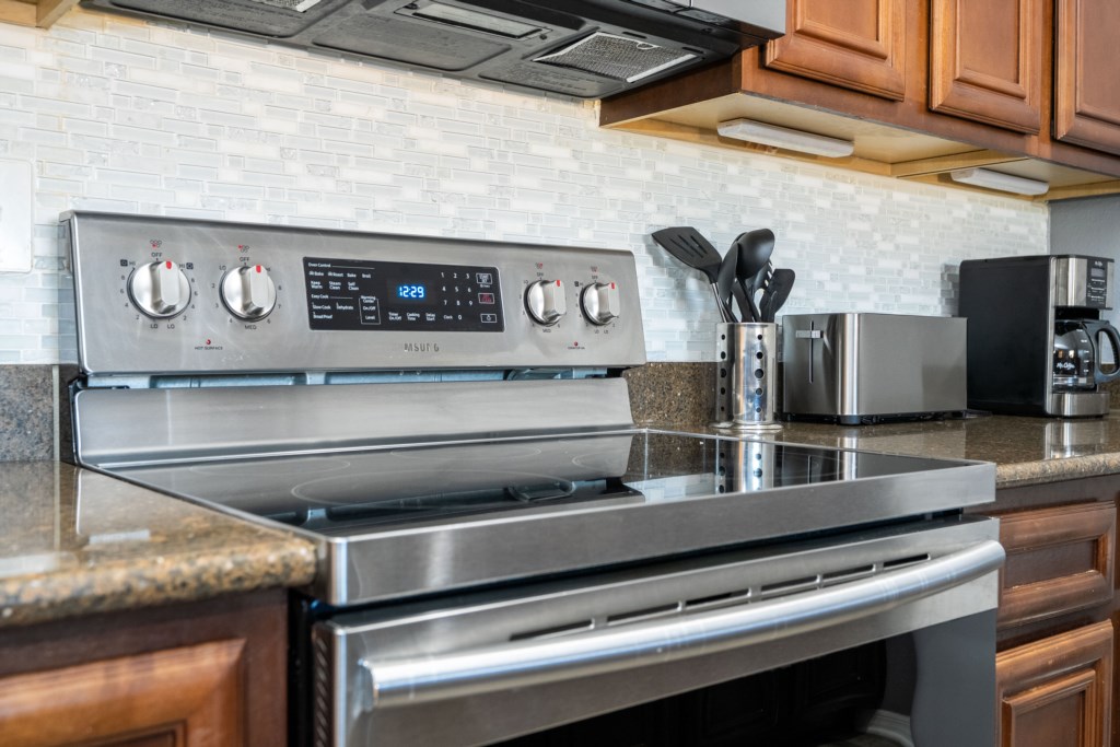 Fully equipped kitchen