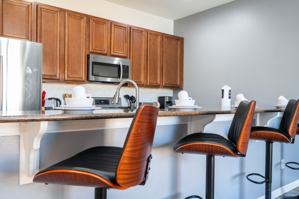 Fully equipped kitchen