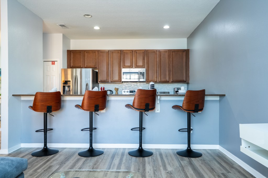 Fully equipped kitchen