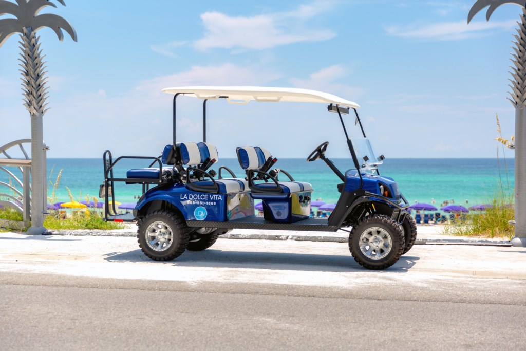 Discounted Golf Cart, Bicycle, and Boat Rentals are available through our partners
