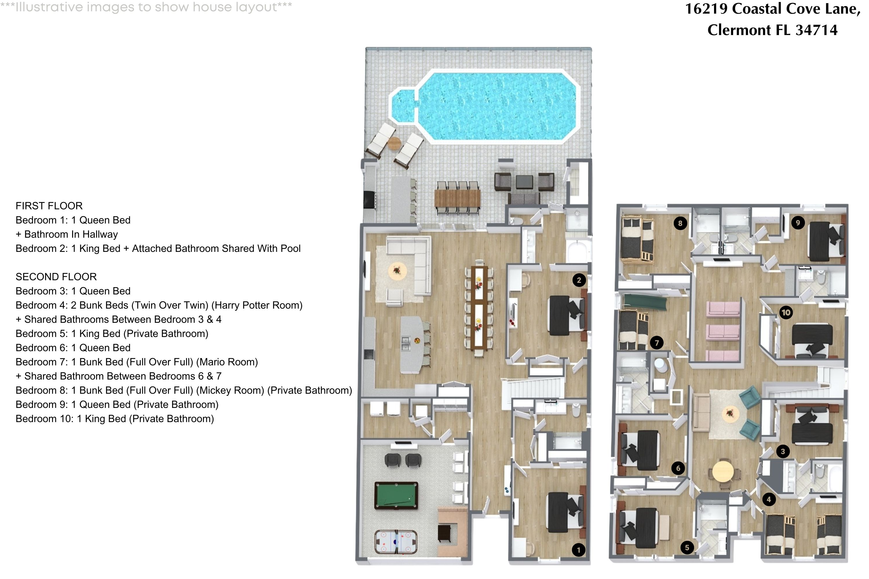 10 bedroom vacation house at Windsor Cay - Image 74