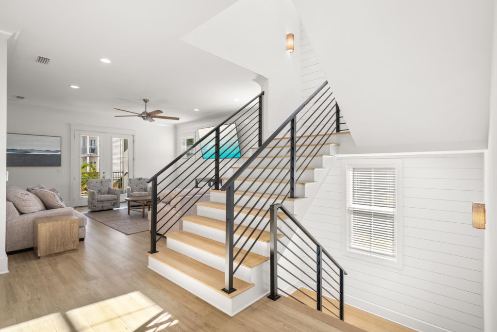 2nd Floor Landing and Stairway To 3rd Floor