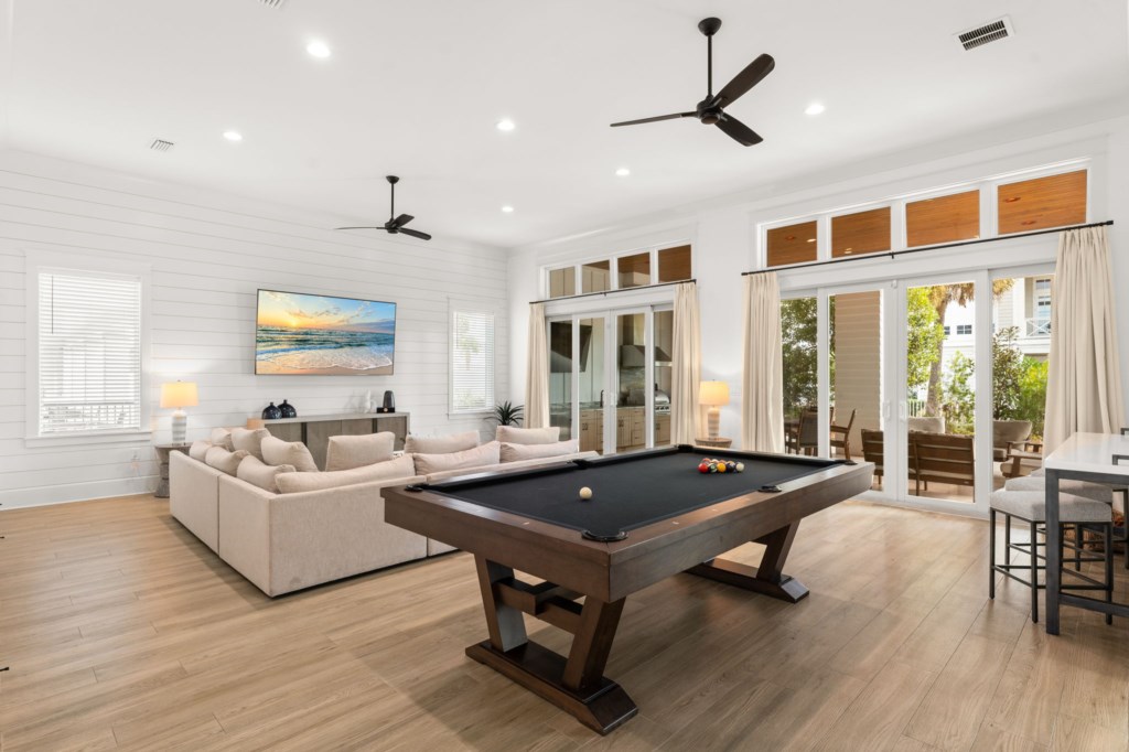 Billiards Table On 1st Floor