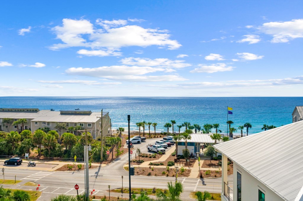 View From Rooftop Balcony