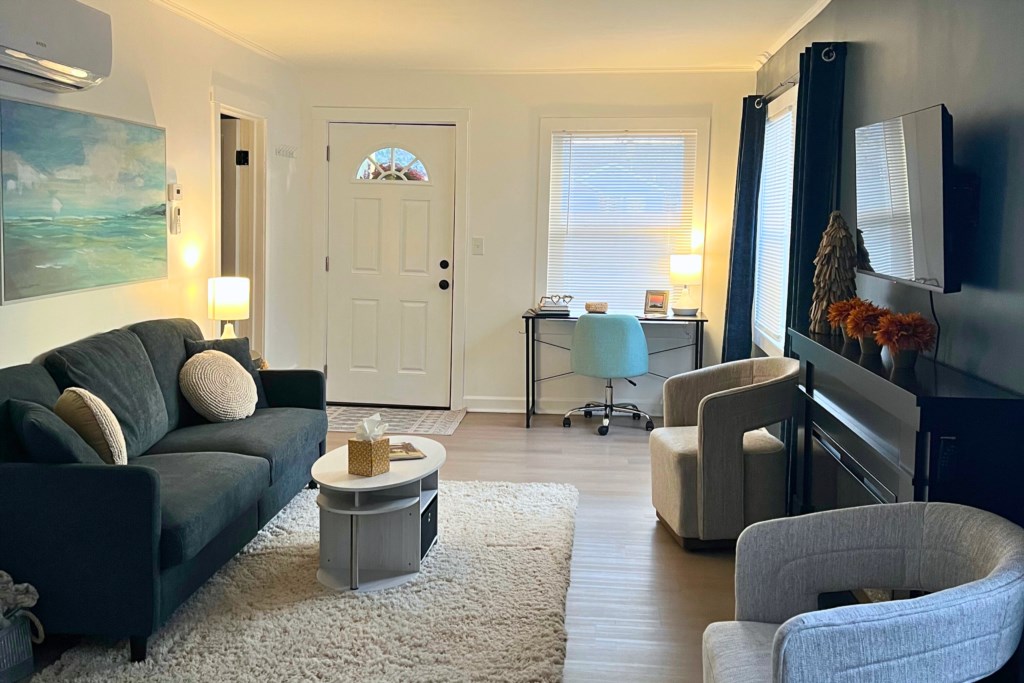 Cozy Mitten Living Area