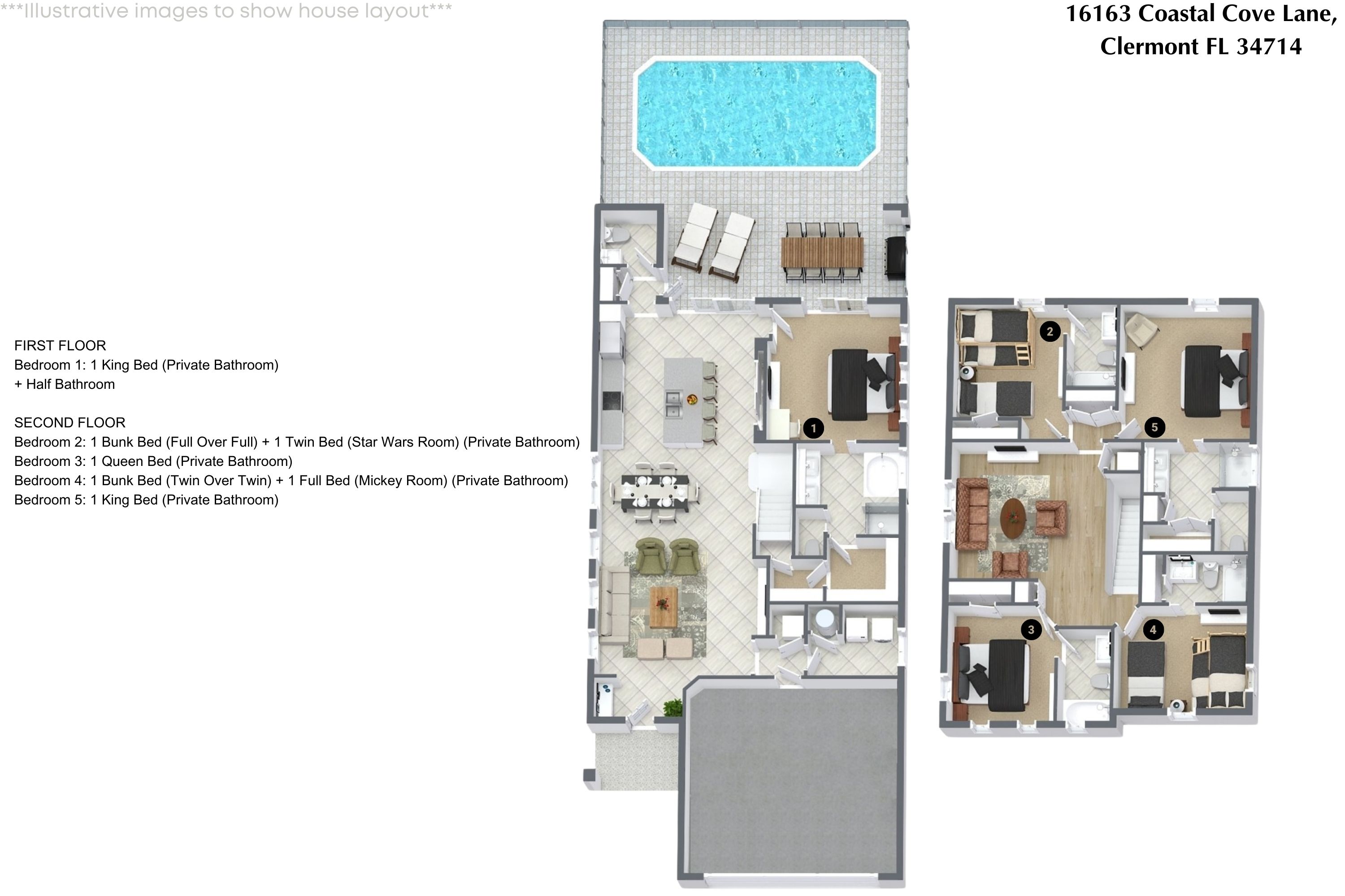 5 bedroom vacation house at Windsor Cay - Image 51