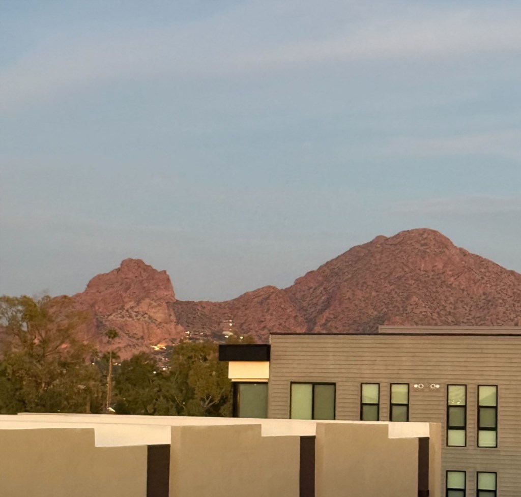 Lovely view from the rooftop