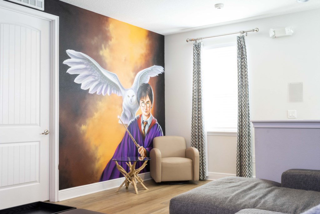 Harry Potter Themed Loft Area