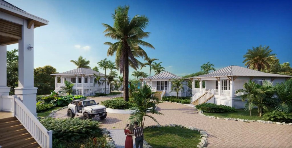 Rendering of Albury Landing Garden, Palm & Bay Villa