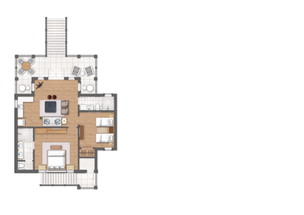 Bay Villa Floorplan