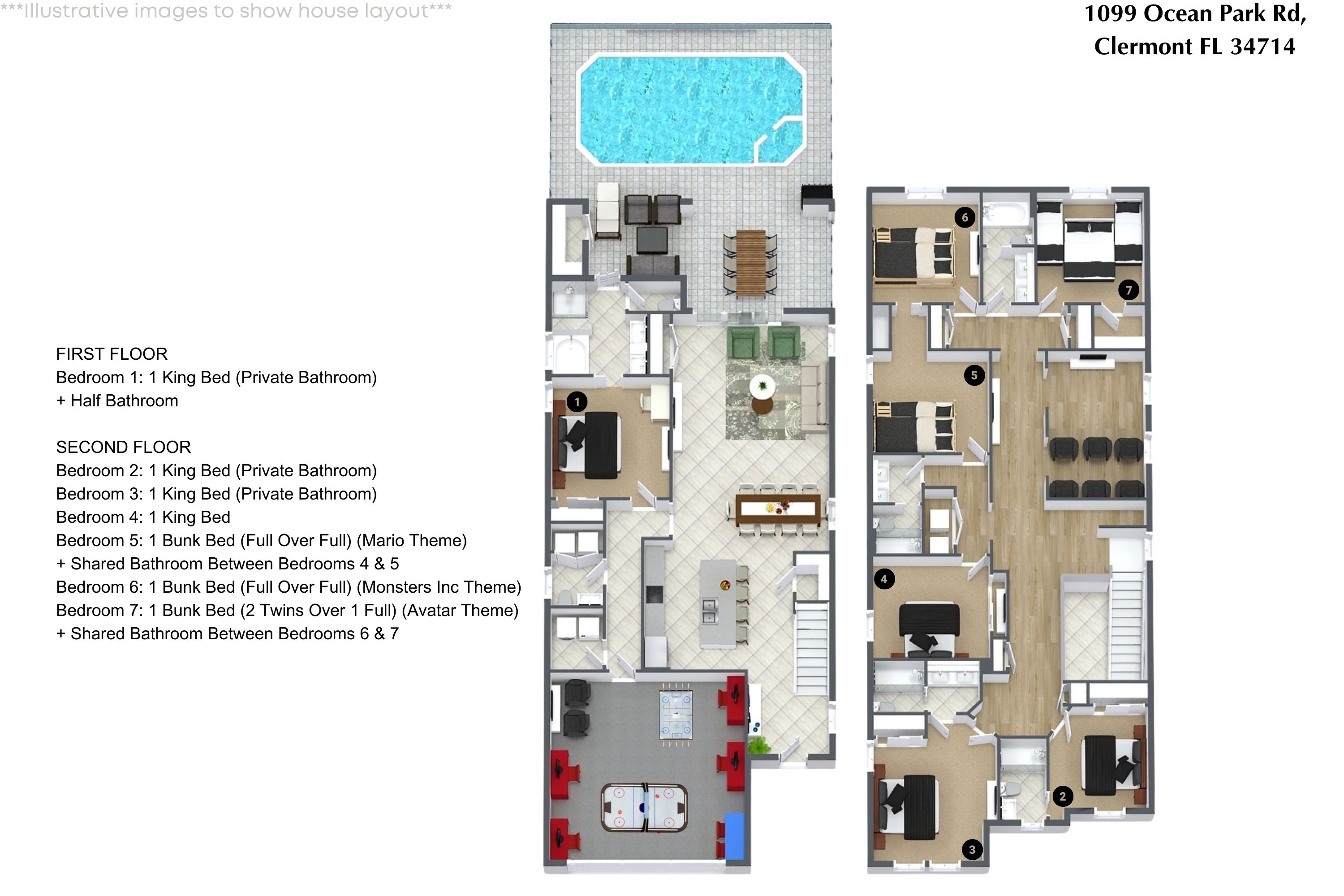 7 bedroom vacation house at Windsor Cay - Image 61