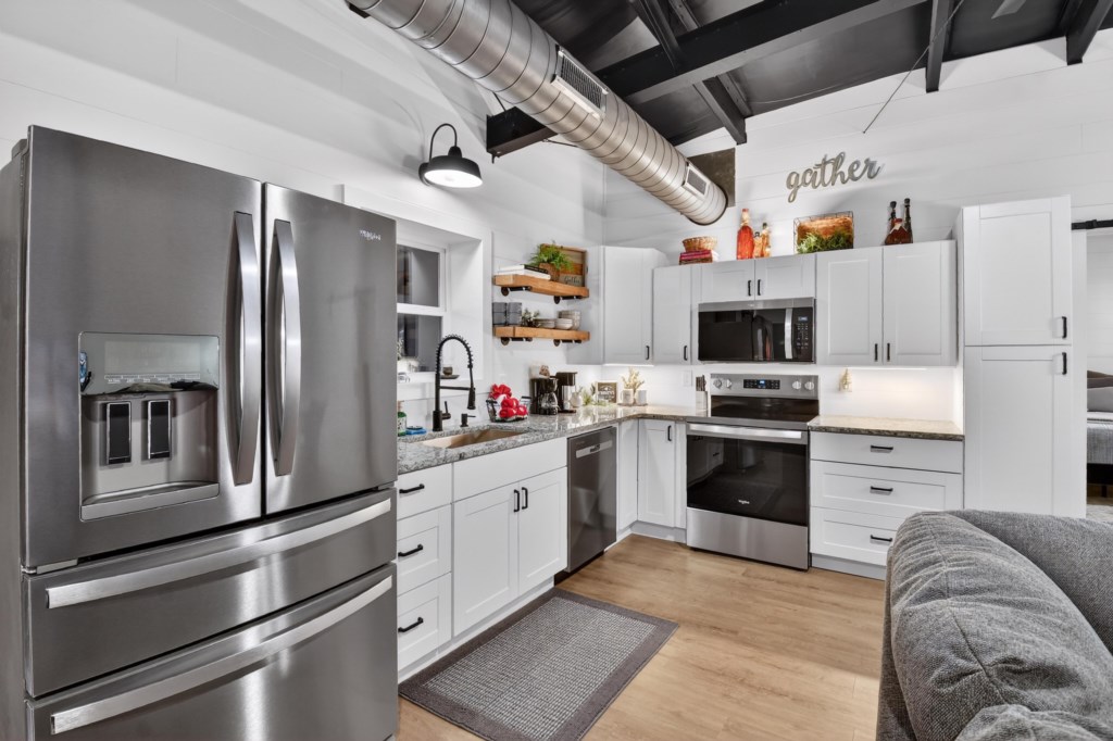 The perfect modern kitchen to cook all of your meals