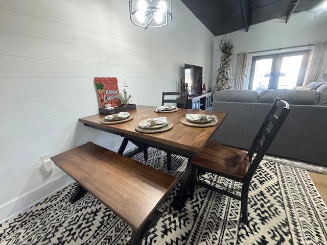 Enjoy a board game or a meal with your loved ones.