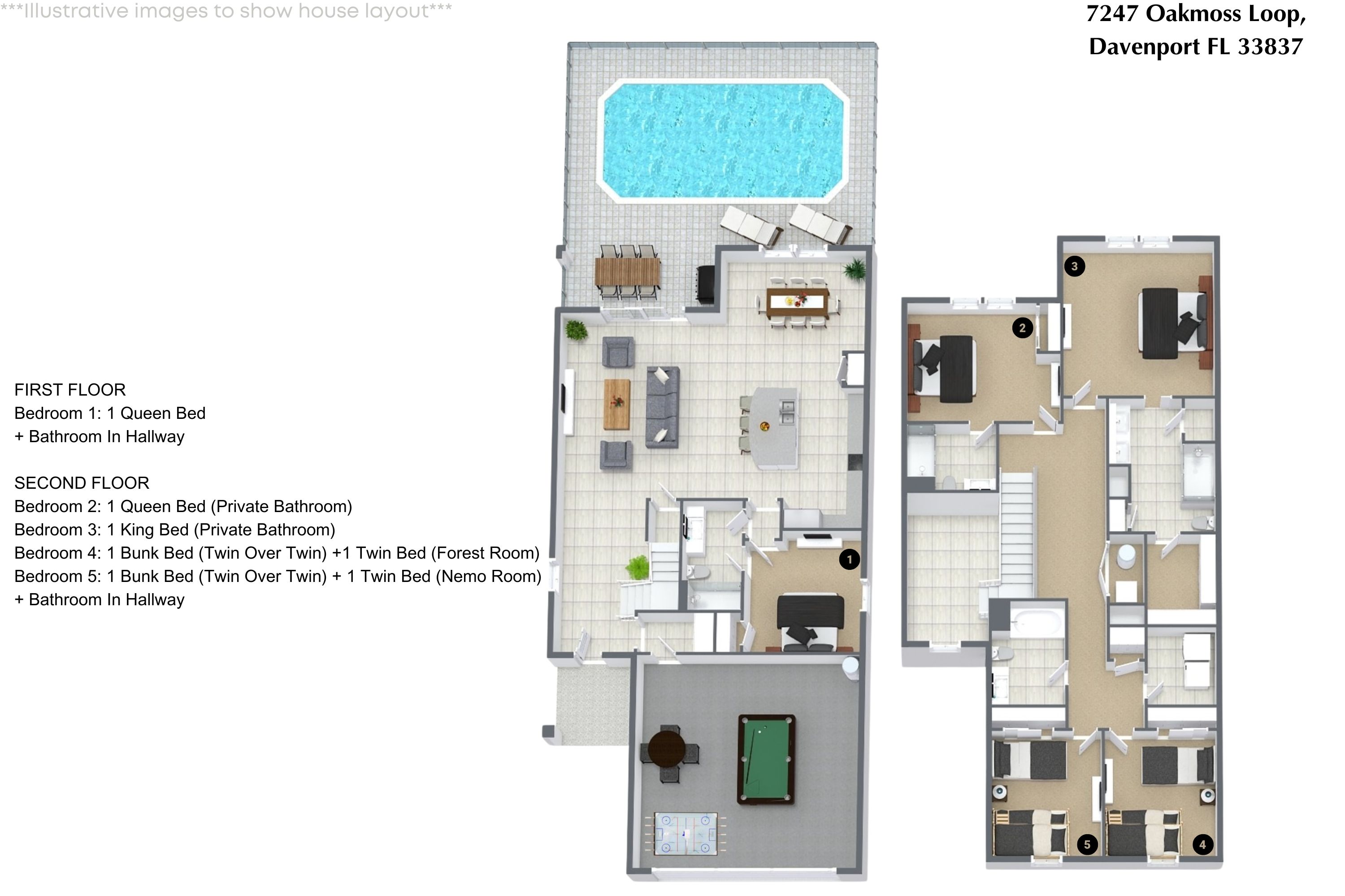 5 bedroom vacation house at Solterra - Image 27