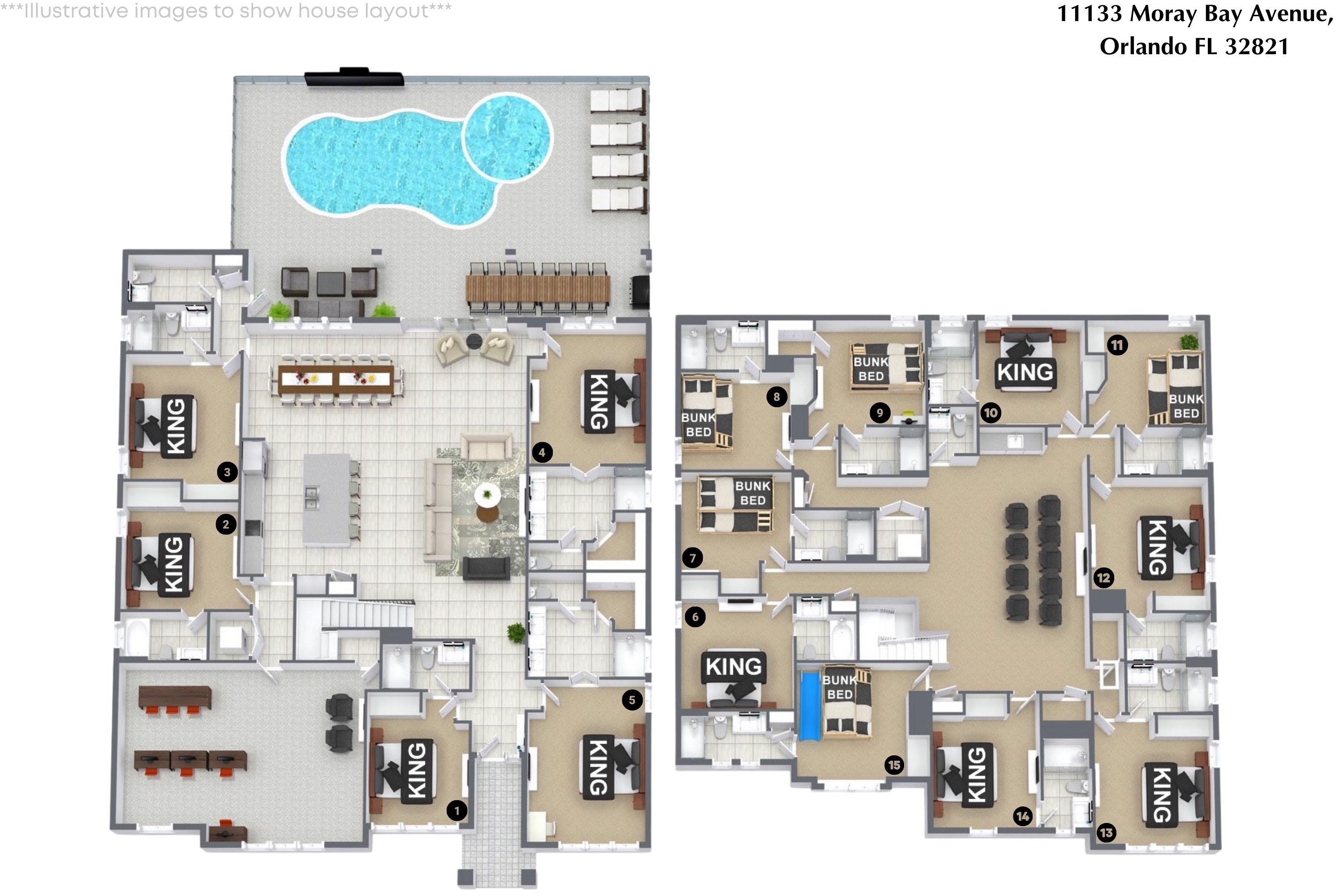 15 bedroom vacation house at Paradiso Grande - Image 98