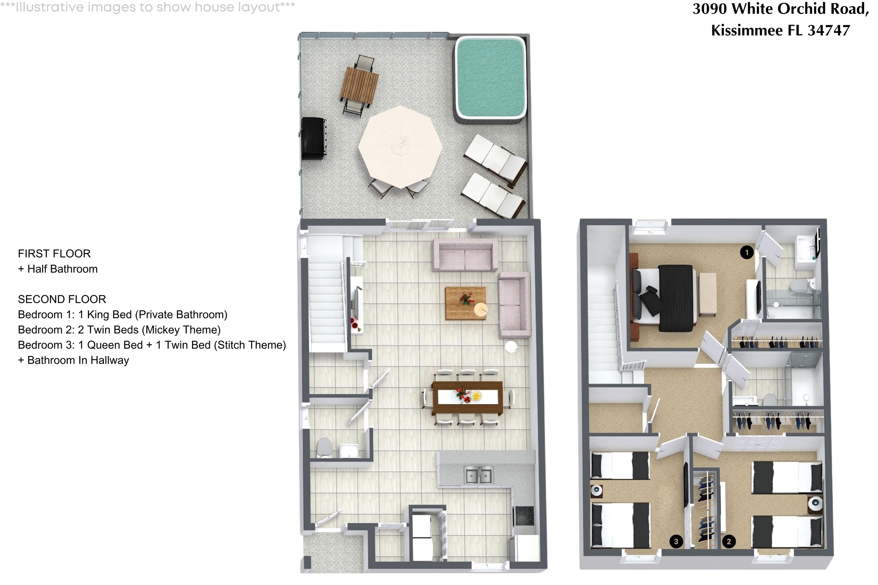 3 bedroom vacation house at Encantada Resort - Image 31