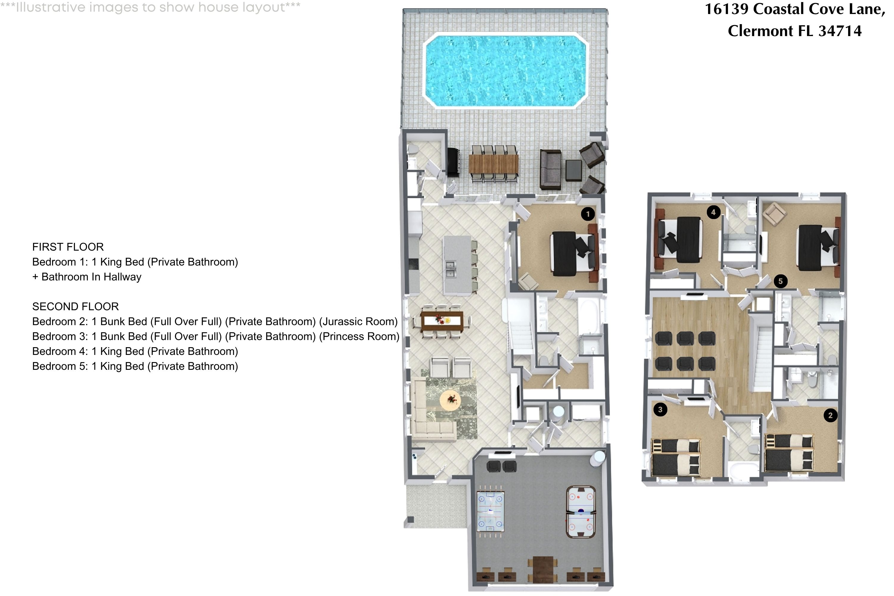 5 bedroom vacation house at Windsor Cay - Image 47