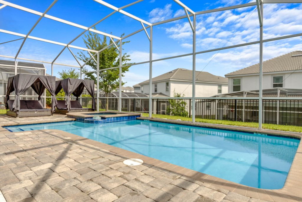 9 bedroom vacation house at Champions Gate - Image 35