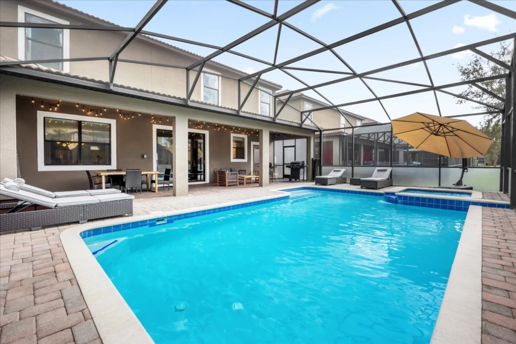 9 bedroom vacation house at Champions Gate - Image 46