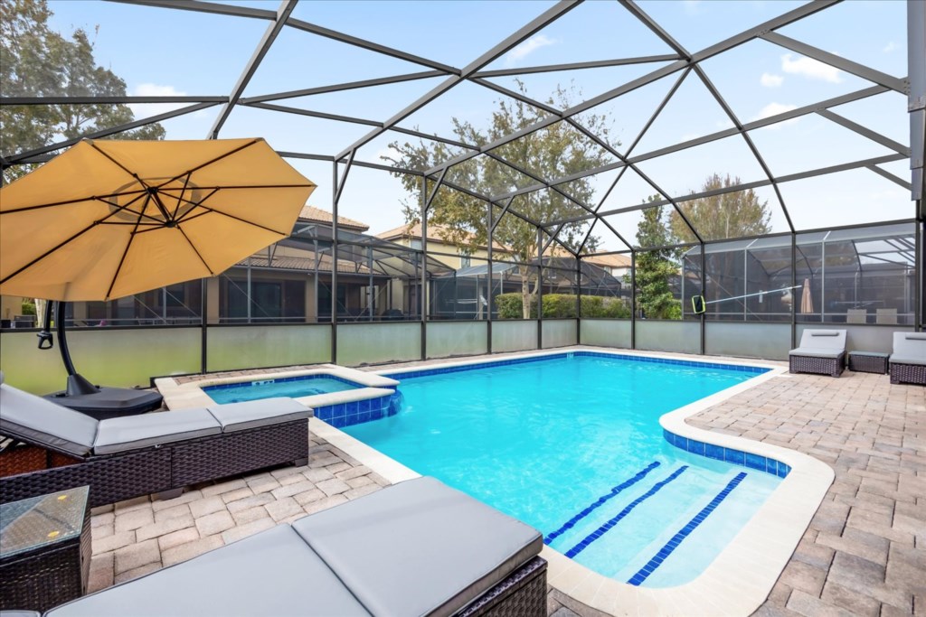 9 bedroom vacation house at Champions Gate - Image 47