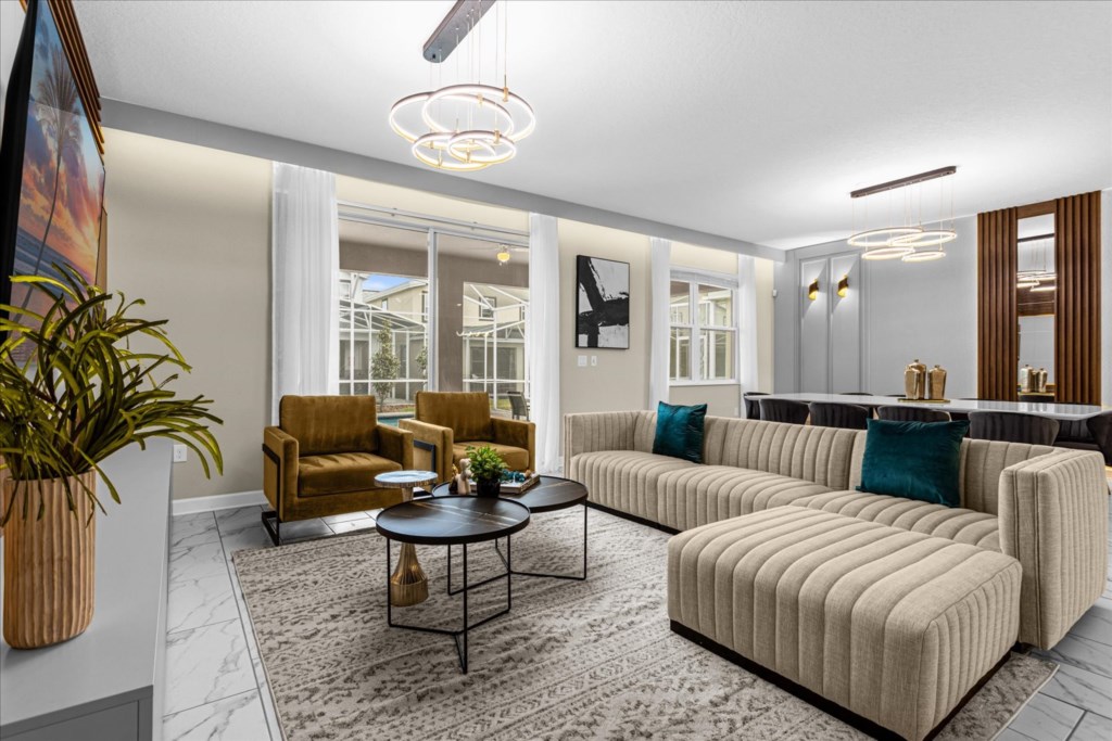 9 bedroom vacation house at Champions Gate - Image 2