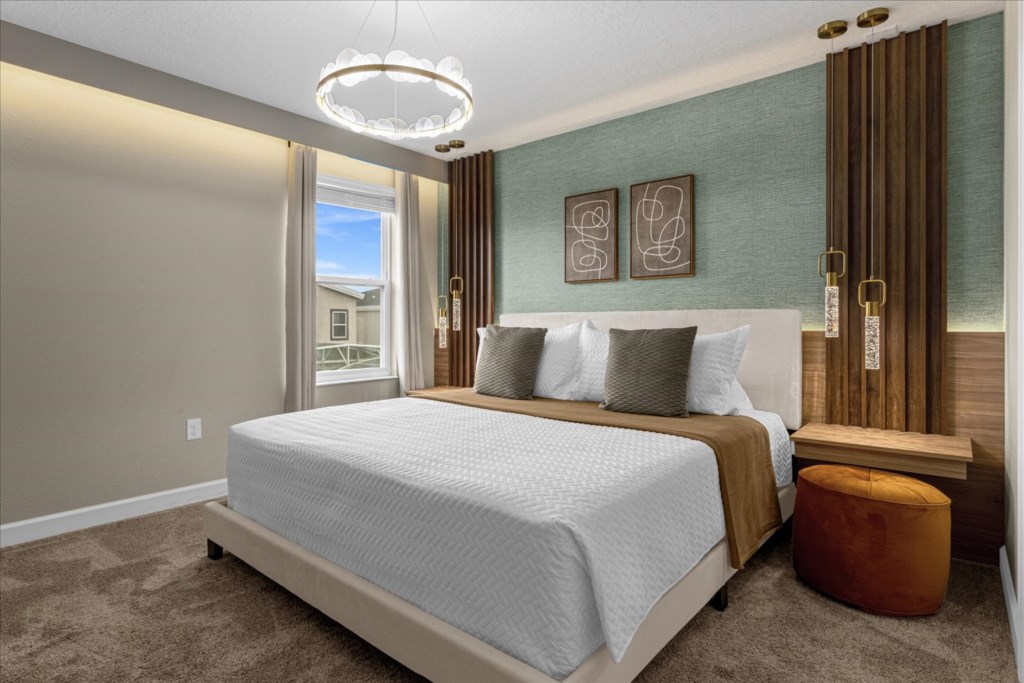 9 bedroom vacation house at Champions Gate - Image 28