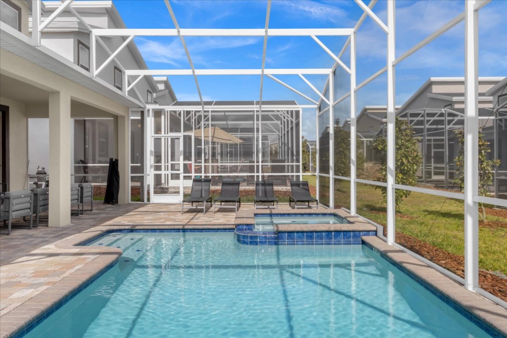 9 bedroom vacation house at Champions Gate - Image 43