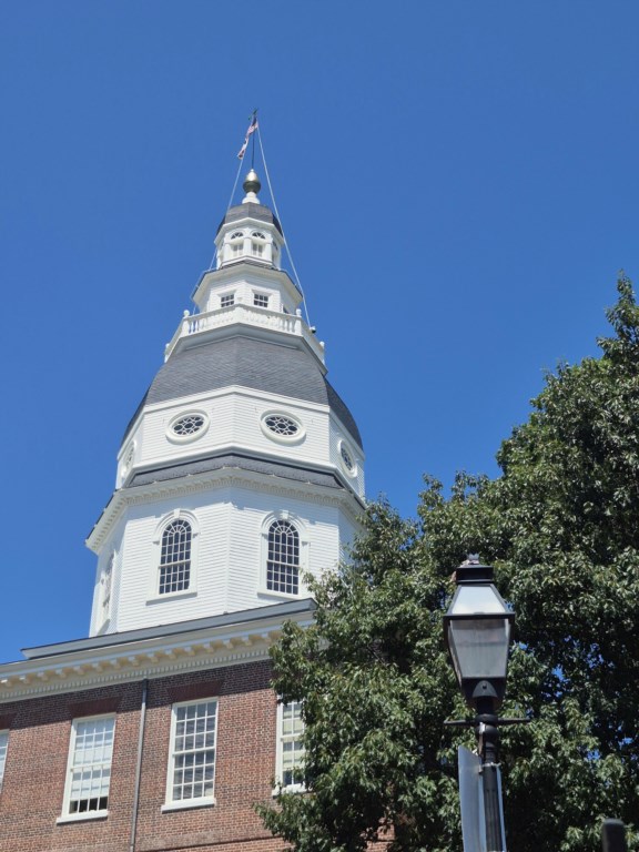 Maryland Statehouse - a block away