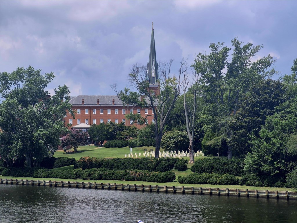 Views of Annapolis from Eastport - looking into downtown - 