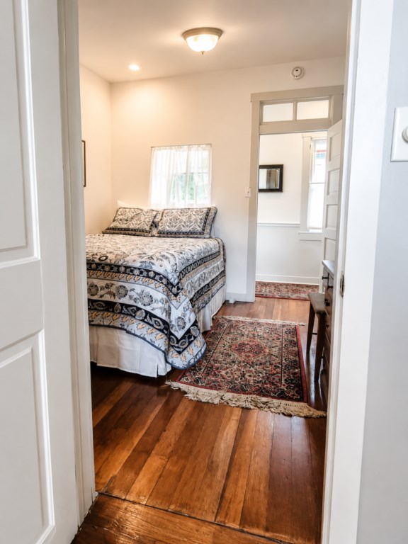 2nd Bedroom - queen bed with soft and cozy linens