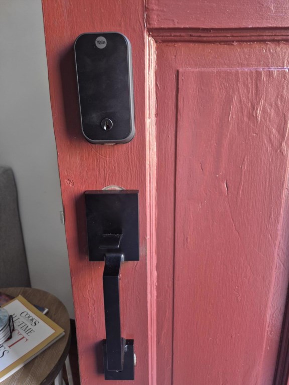 Keyless entry - each guest receives unique code