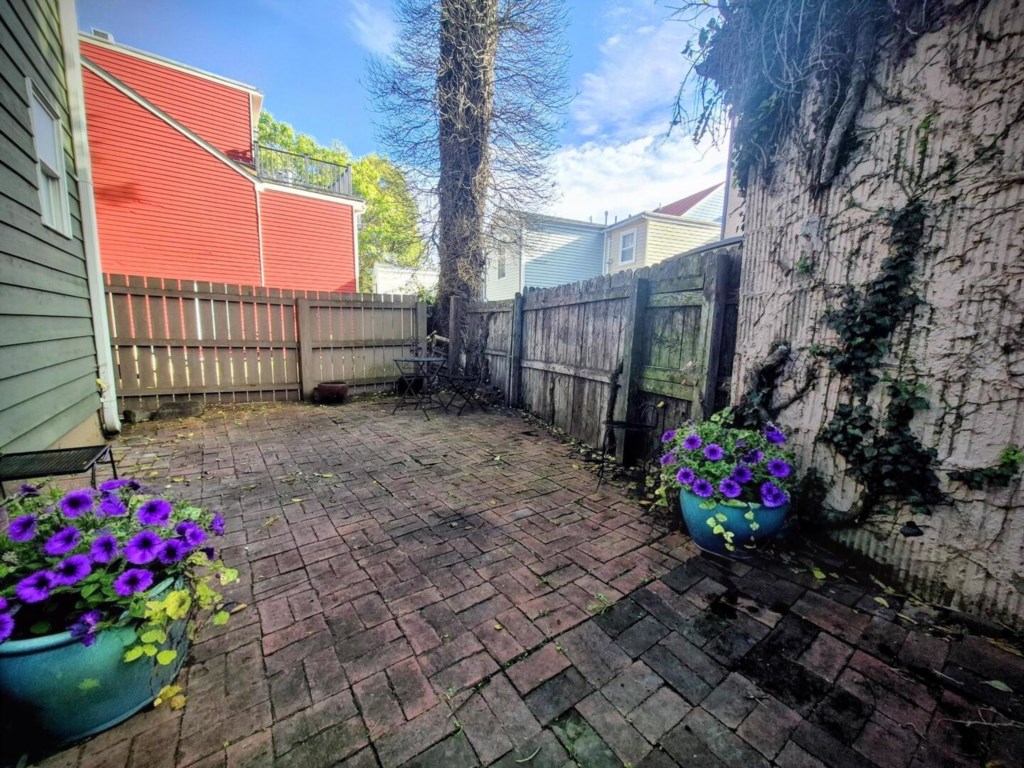 Private courtyard - perfect for morning coffee or happy hour.