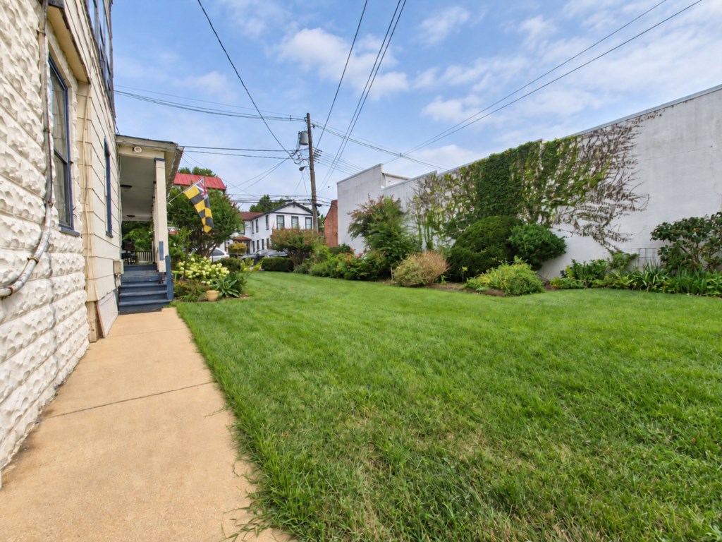 Step outside and enjoy the outdoor patio and garden area.