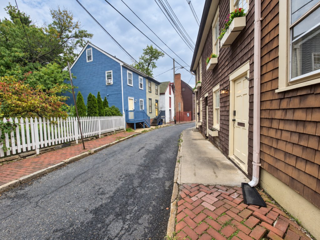 Another view of the historic neighborhood.