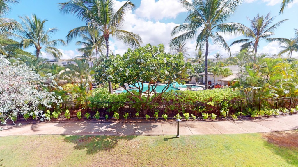 Pool View from Lani