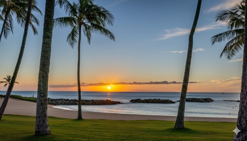Ko Olina Lagoon Sunset