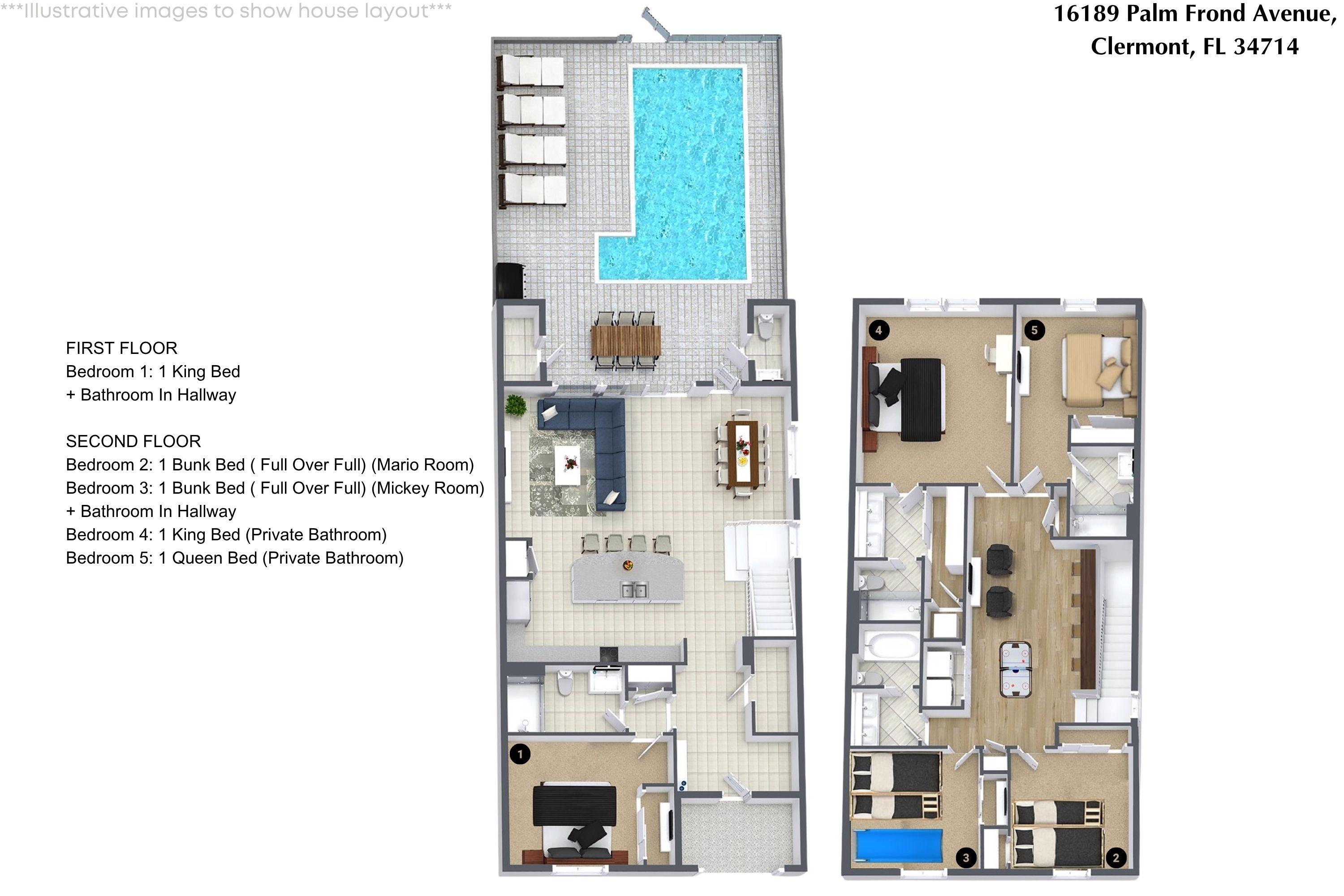 5 bedroom vacation townhouse at Windsor Cay - Image 42