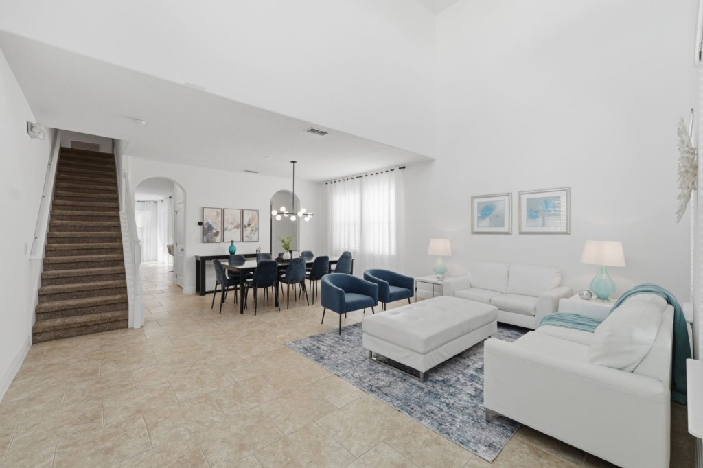 Family Room + Dining Area