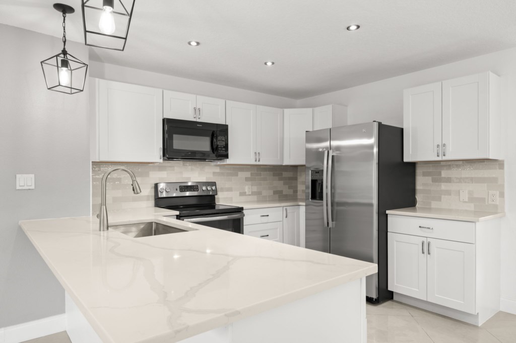 New Cabinets & countertops