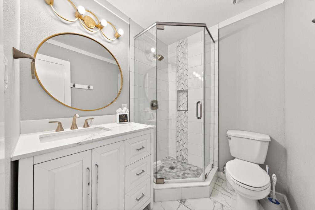 Bathroom On 2nd Floor of Carriage House